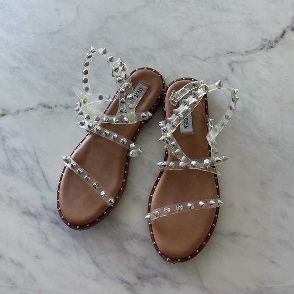 Steve Madden Transport Studded Strappy Sandal - Picture 1 of 4
